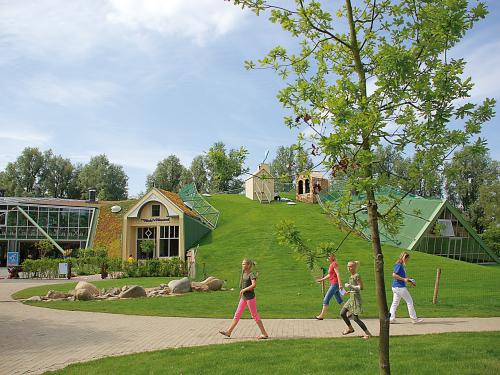 Pitched green roof